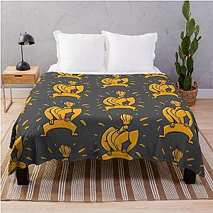 Golden Johnny Bravo™ Throw Blanket