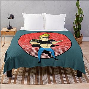 Johnny Bravo Throw Blanket