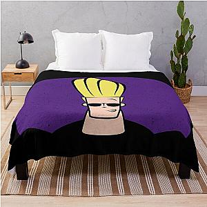 Johnny Bravo Portrait Throw Blanket