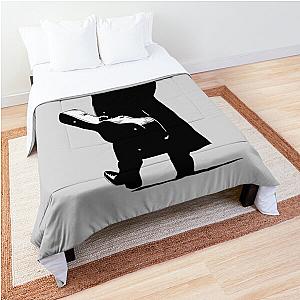 Johnny Cash Silhouette FanArt Comforter