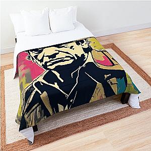 Johnny Cash Inspired Pop  Art Comforter