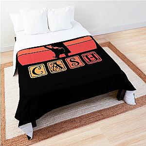 Johnny Cash Retro Art Comforter