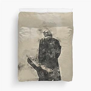 Johnny Cash Man in Black Duvet Cover