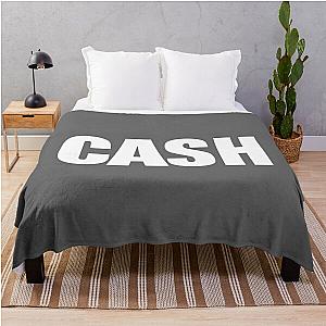 BEST SELLER - Johnny Cash Merchandise Throw Blanket