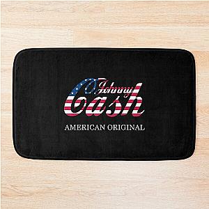 Retro Johnny Cash Art Gift Men Women Bath Mat