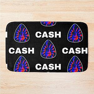 Johnny Cash Guitar Pick Bath Mat