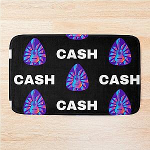 Johnny Cash Guitar Pick Bath Mat