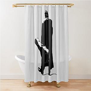 Johnny Cash Silhouette FanArt Shower Curtain