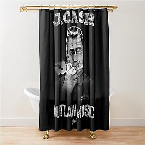 Johnny Cash Folsom Prison Shower Curtain