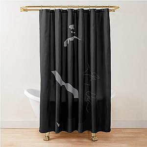 Johnny Cash   The Man In Black Shower Curtain