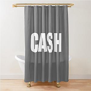 BEST SELLER - Johnny Cash Merchandise Shower Curtain