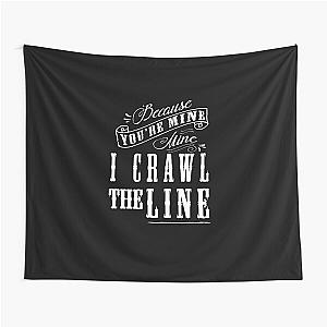 I Crawl The Line, Johnny Cash Gift, Baby  Tapestry