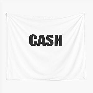 Johnny Cash Logo Stickers Tapestry