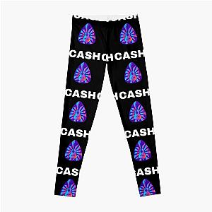 Johnny Cash Guitar Pick Leggings