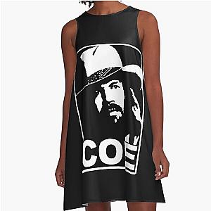 Johnny Cash Singer 013 A-Line Dress