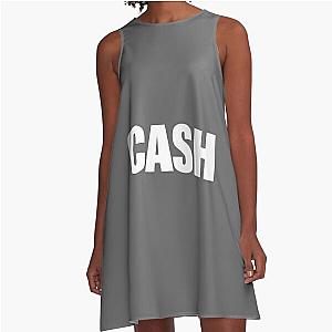 BEST SELLER - Johnny Cash Merchandise A-Line Dress