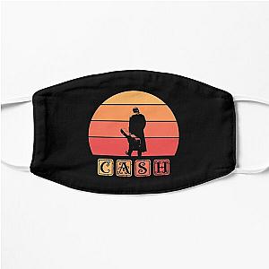 Johnny Cash Retro Art Flat Mask