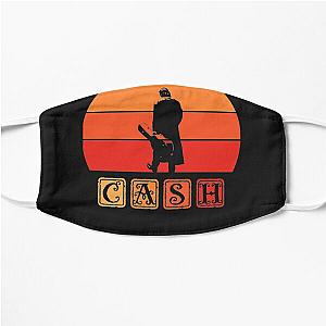 Johnny Cash Art rétro . essentiel Essential Flat Mask