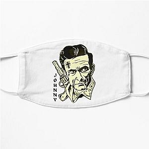 Johnny Cash Portrait Flat Mask