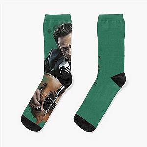 johnny cash melanie d transparent	 Socks