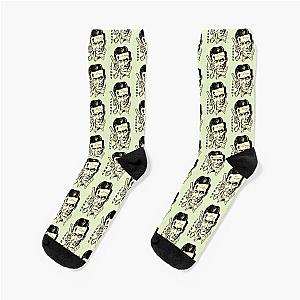 Johnny Cash Portrait Socks