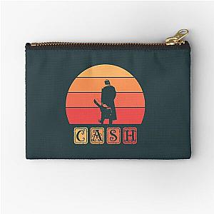 Johnny Cash Retro Art  Zipper Pouch