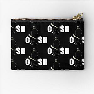 Johnny Cash Walking with Guitar Case Design Zipper Pouch