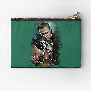 johnny cash melanie d transparent	 Zipper Pouch