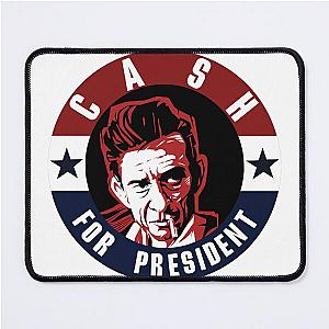 Johnny Cash For President Mouse Pad