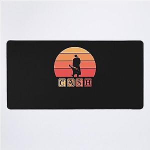 Johnny Cash Retro Art Essential Desk Mat