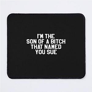 Johnny Cash   A Boy Named Sue Mouse Pad