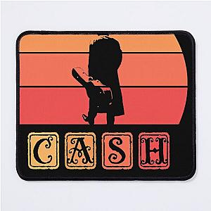 Johnny Cash Retro Art Mouse Pad