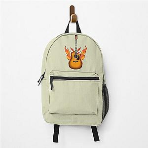 Guitar on Flames - Johnny Cash  Backpack