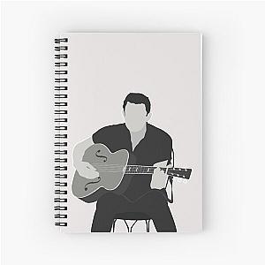 Johnny Cash Spiral Notebook