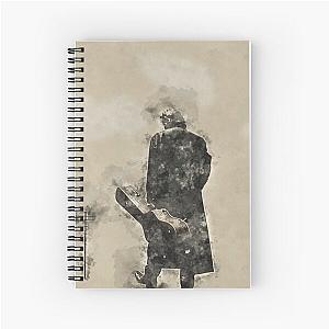 Johnny Cash Man in Black Spiral Notebook