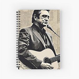 Johnny Cash  Spiral Notebook