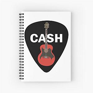 Johnny cash guitar Spiral Notebook