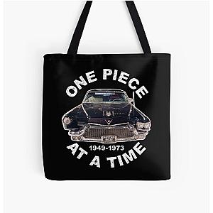 One Piece at a Time - Johnny Cash All Over Print Tote Bag
