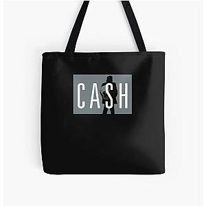 Johnny Cash T-Shirt Essential All Over Print Tote Bag