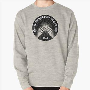 Show me the light at the end of the dark - corn fed yetis bilmuri lyrics metal rock song Pullover Sweatshirt