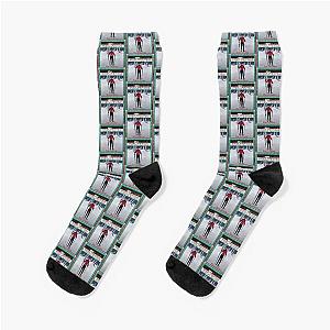 Merry Christmas from Johnny Mathis Album Cover Socks