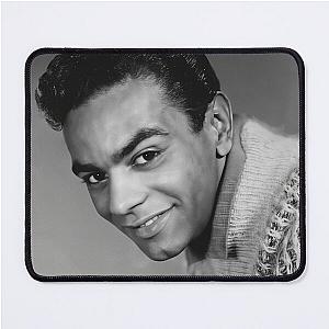 Johnny Mathis Black Mouse Pad