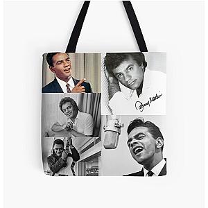 Johnny Mathis College All Over Print Tote Bag