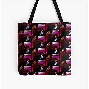 Johnny Mathis and Rowlf the Dog sing Never Again All Over Print Tote Bag