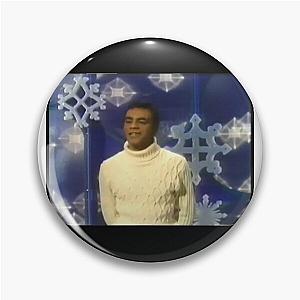 Johnny Mathis singing Winter Wonderland Pin