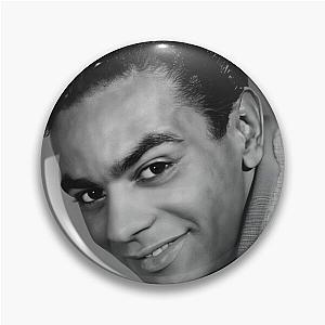 Johnny Mathis Black Pin