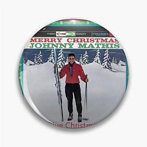 Merry Christmas from Johnny Mathis Album Cover Pin