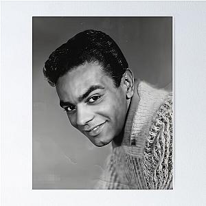 Johnny Mathis Black Poster