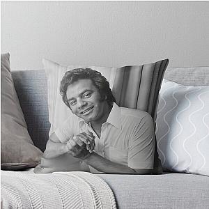 Johnny Mathis Throw Pillow