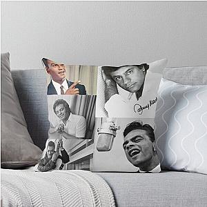 Johnny Mathis College Throw Pillow